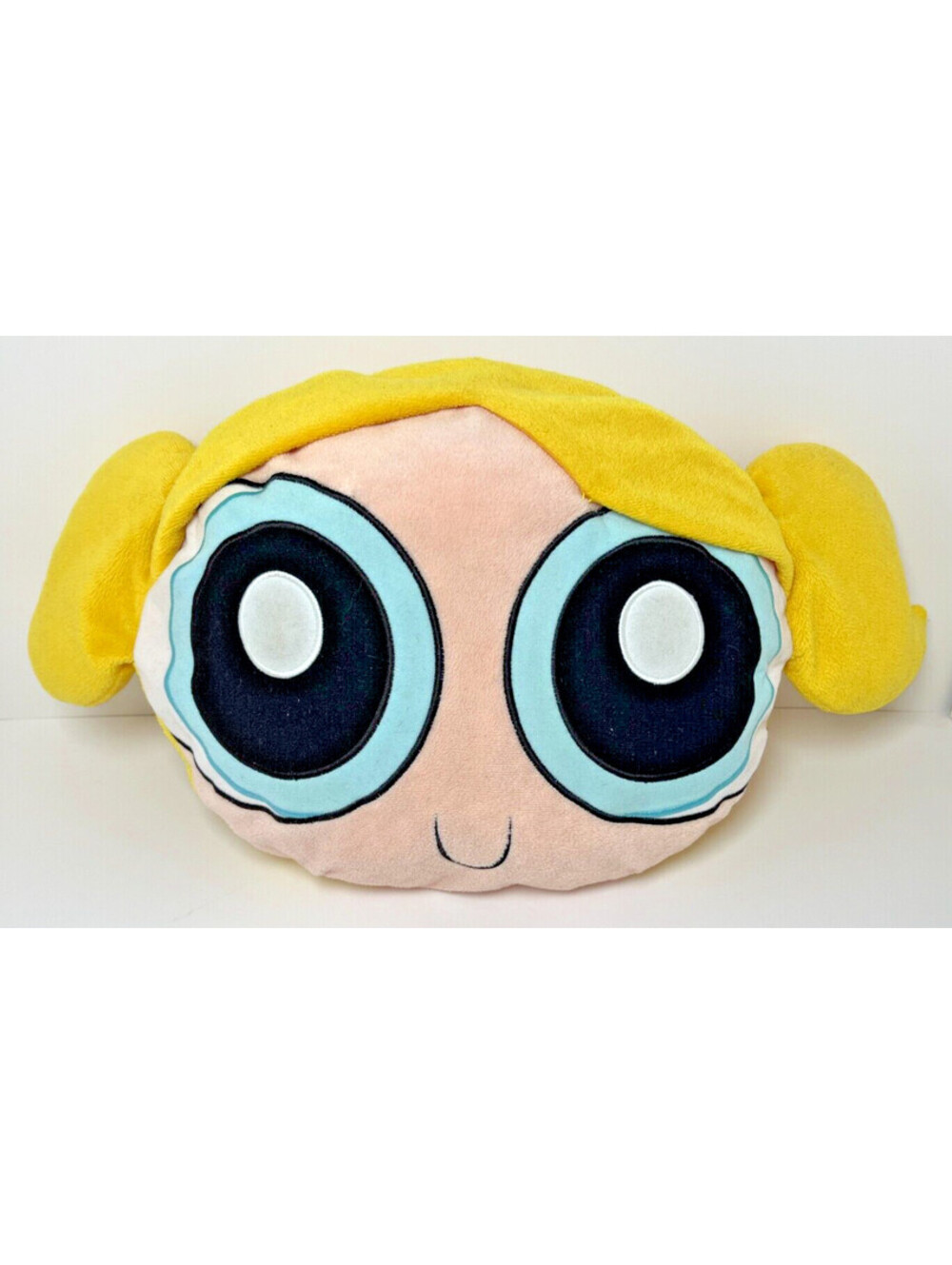 Powerpuff Girls BUBBLES Soft Head Pillow Plush Cartoon Network Stuffed Toy